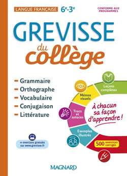 Grevisse du collège - langue française - 6e/3e