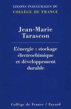 L'énérgie : stockage éléctrochimique et développement durable