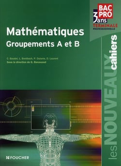 Les nouveaux cahiers : mathématiques groupements A et B - terminale BEP