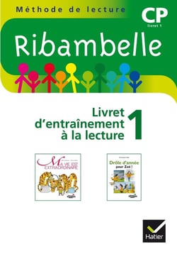 Ribambelle CP série verte, Livret d'entraînement à la lecture n°1 2009 - NON VENDU SEUL