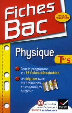 Fiches bac Tome 8 : physique - terminale S