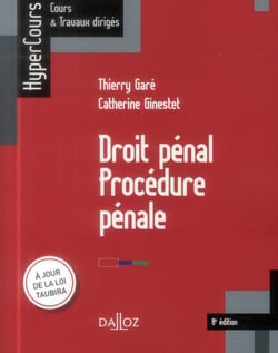 DROIT PENAL. PROCEDURE PENALE
