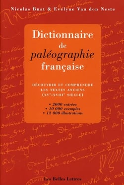 Dictionnaire De Paleographie Francaise