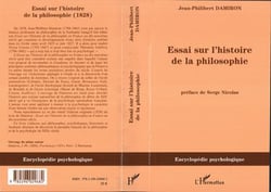 Essai sur l'histoire de la philosophie