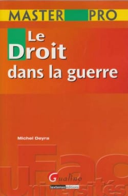 Le master pro - le droit dans la guerre