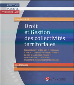 droit et gestion des collectivités territoriales