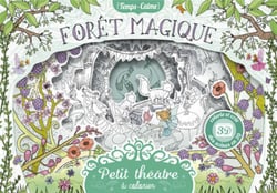 Petit Theatre A Colorier : forêt Magique