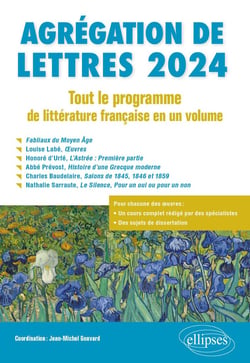 Agrégation de lettres 2024 : tout le programme du Moyen Age au XXe siècle en un volume