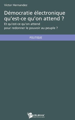 Démocratie électronique qu'est-ce qu'on attend ? et qu'est-ce qu'on attend pour redonner le pouvoir au peuple ?