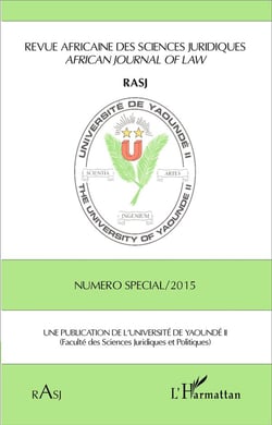 REVUE AFRICAINE DES SCIENCES JURIDIQUES n.2015/HS