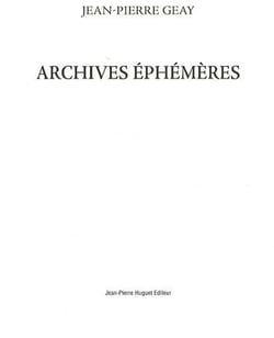 Archives éphémères : lignes de faite - nos infinis commencements - limites improbables