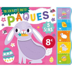 Toucher et écouter 5 sons - pâques