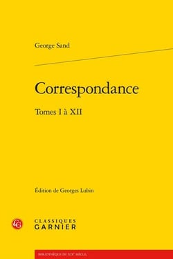 Correspondance Tome 1 à 12