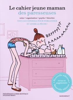 La cahier jeune maman des paresseuses