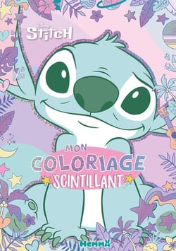 Disney Stitch - Mon coloriage scintillant