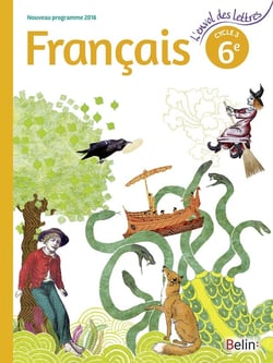 L'ENVOL DES LETTRES : français - 6ème - livre de l'élève - grand format (édition 2016)