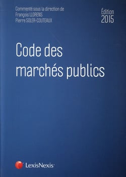 Code des marchés publics (édition 2015)