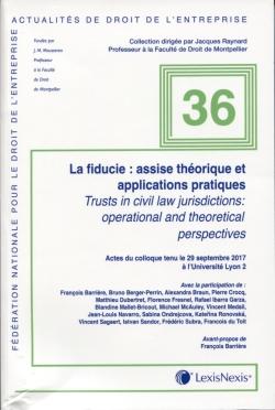 La fiducie assise theorique et applications pratiques