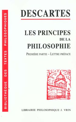 Les principes de la philosophie Tome 1 - lettre préface