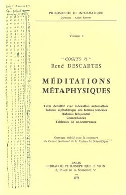 Cogito 75 - méditations métaphysiques