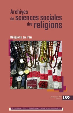 Archives de sciences sociales des religions n.189 : pluralité du fait religieux en Iran