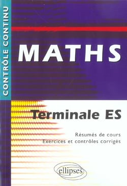 Mathématiques - terminale es