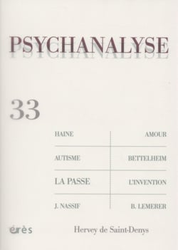 Revue psychanalyse n.33 - l'amour, la haine, la passe