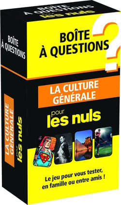 La culture générale pour les nuls - boîte à questions (édition 2016)