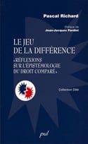 Le jeu de la difference. reflexions sur l'epistemologie du droit