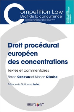 Droit procédural européen des concentrations
