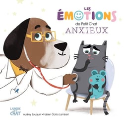 Les émotions de petit chat anxieux