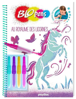 Blopens - Au royaume des licornes - Cahier créatif