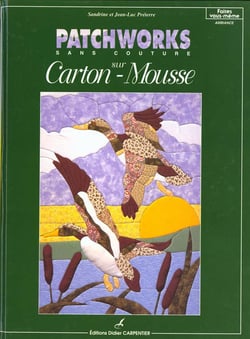 Patchworks sur carton mousse - 20 tableaux a realiser t1