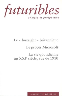 Futuribles 249, janvier 2000. Le "foresight" britannique : Le procès Microsoft
