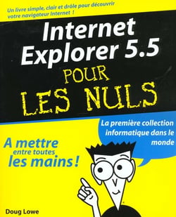 Internet explorer 5.5 pour les nuls
