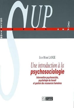 INTRODUCTION A LA PSYCHOSOCIOLOGIE