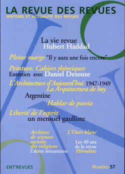 La revue des revues n.57