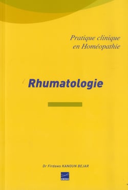 Rhumatologie - la rhumatologie facile par homeopathie
