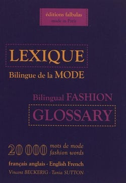 Lexique bilingue de la mode (2e édition)