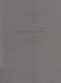 Comme on cherche un tresor