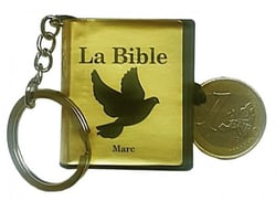 Mini bible porte-clés évangile de marc