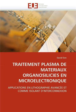 Traitement plasma de materiaux organosilicies en microelectronique