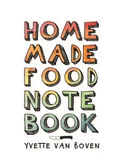Home made food notebook