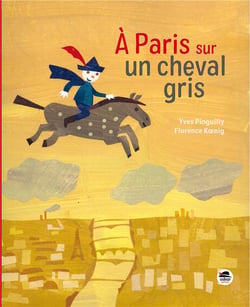 À Paris sur un cheval gris