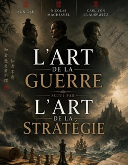 L'ART DE LA GUERRE, suivi par L'ART DE LA STRATÉGIE : Trois traités incontournables de stratégie et de théorie tactique par CARL VON CLAUSEWITZ, NICOLAS MACHIAVEL, et SUN TZU