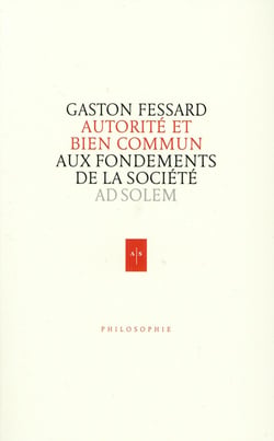 Autorité et bien commun