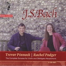 J.S. Bach: Sonatas for Violin and Obbligato Harpsichord Vol. 1