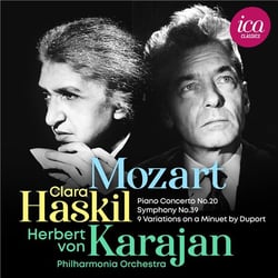 Concerto pour Piano n° 20 - Symphonie n° 39 - 9 Variations sur un Menuet de Duport