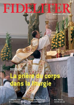 Fideliter n.279 : La prière du corps dans la liturgie
