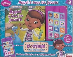 DOCTEUR LA PELUCHE - UN LIVRE ET UN TELEPHONE JOUET